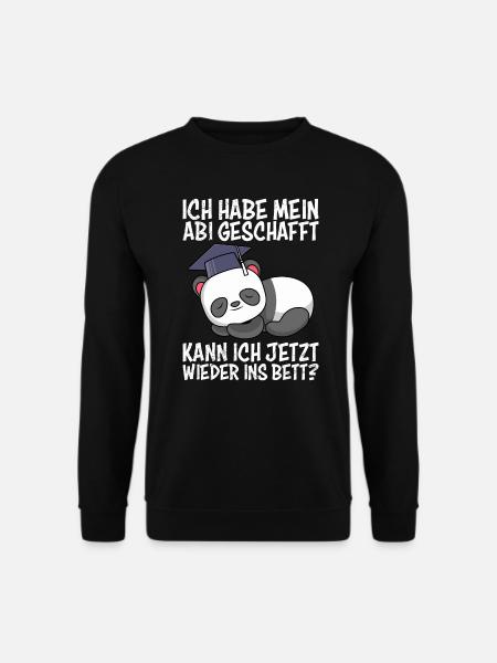 Abi 2022 geschafft Abiturient Abitur - Unisex Pullover - Schwarz