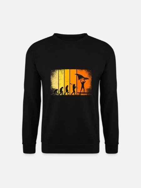Wing Surfer Wing Foiler Evolution Wing Foil - Unisex Pullover - Schwarz