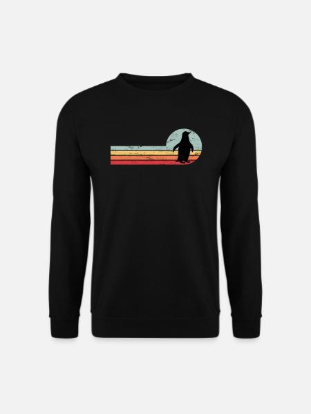 Cute penguin - Unisex Sweatshirt - black