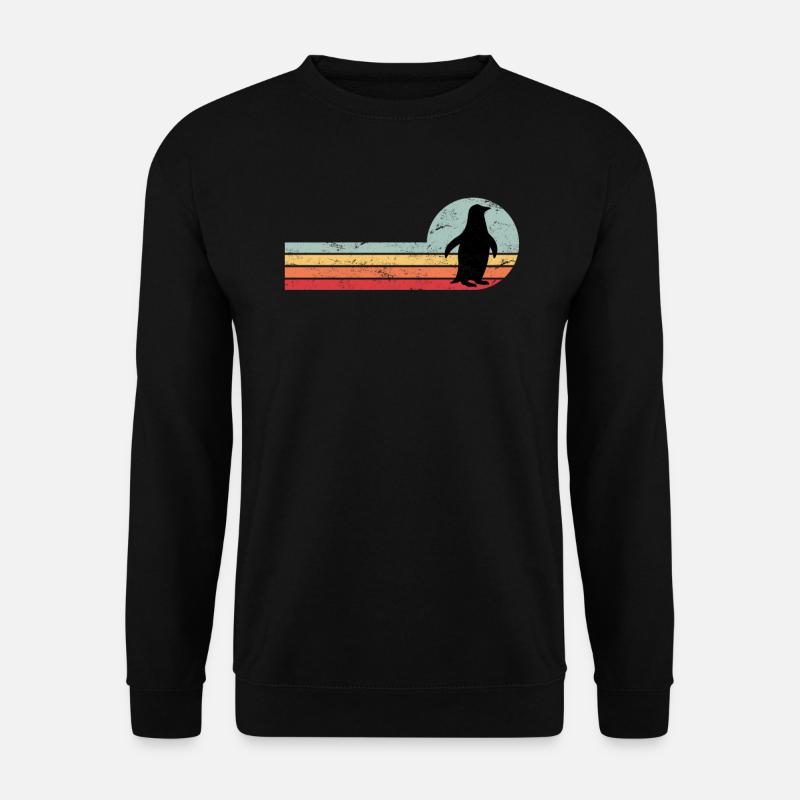 Pingouin mignon - Sweat-shirt Unisexe - noir