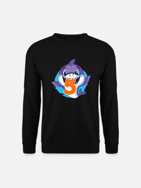 5 Jahre Kindergeburtstag 5. Geburtstag - Unisex Pullover - Schwarz