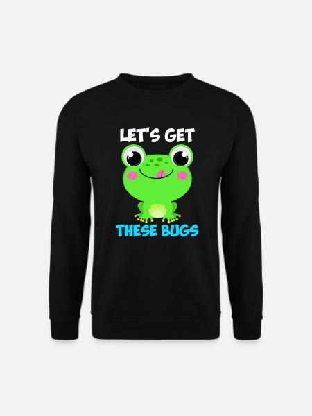 Obtenons ces Bugs Frog Programmer - Sweat-shirt Unisexe - noir