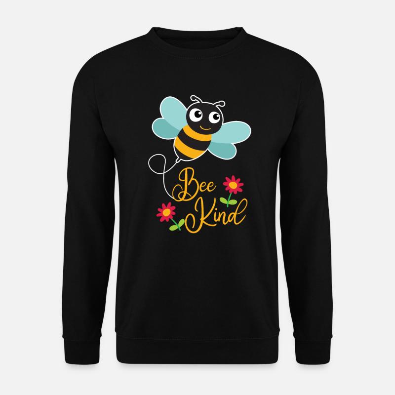 Be Kind - sei freundlich Bienen Kinder - Unisex Pullover - Schwarz