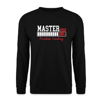 Master finished loading Master 2022 - Unisex Sweatshirt - black - Front - Alina (178cm) & Michal (187cm)