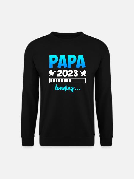 Papa 2023 - Unisex Pullover - Schwarz