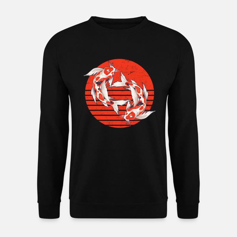 Koi Carp Koi Étang de Koi - Sweat-shirt Unisexe - noir