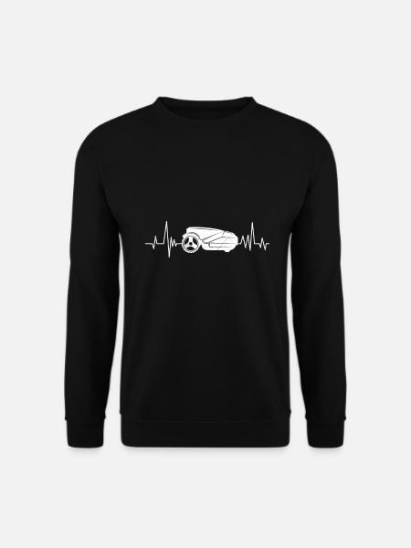 Mäh Roboter Rasenmäher Roboter Mähroboter - Unisex Pullover - Schwarz