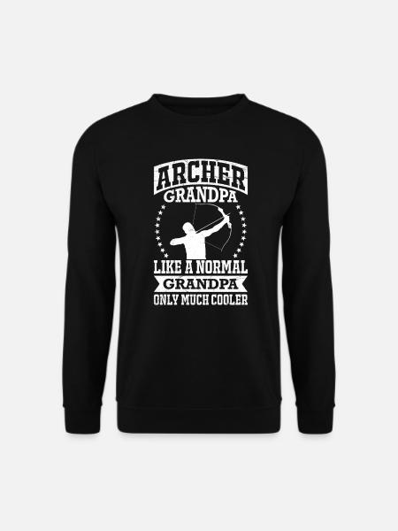Archer Grandpa Archery - Unisex Sweatshirt - black