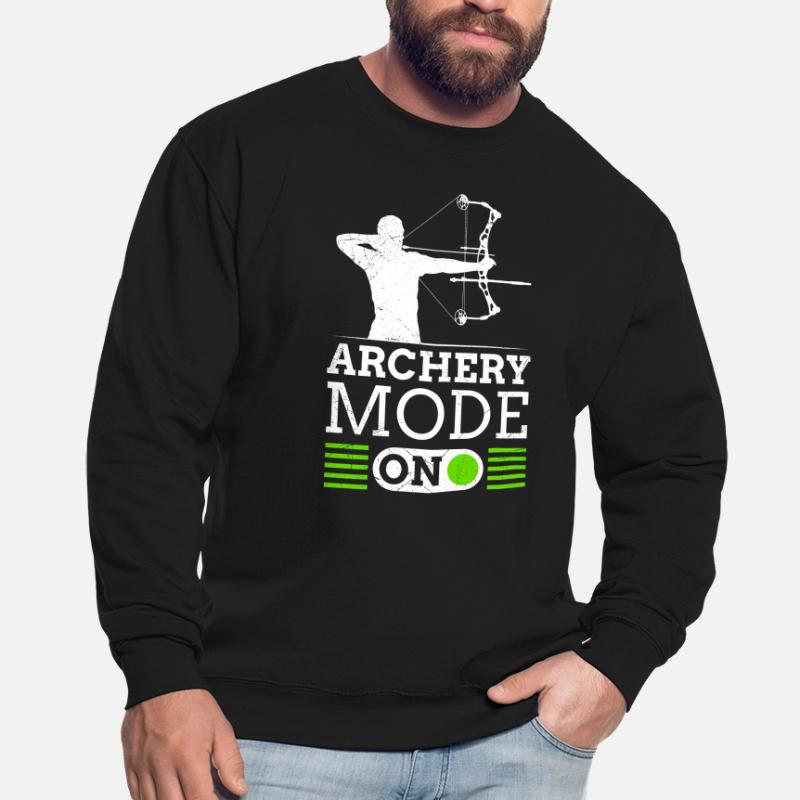 Archery Mode On Archery Compound Bow Unisex Sweatshirt