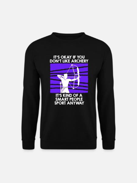 Compound Bow Archer Archery - Unisex Sweatshirt - black