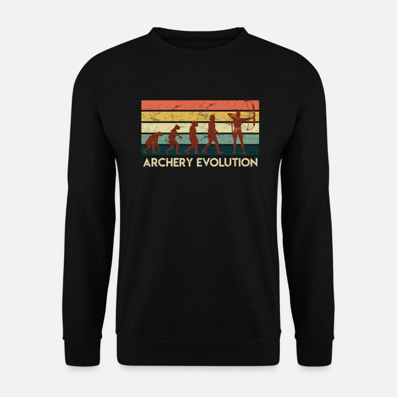 Archery Evolution Bogenschießen - Unisex Sweatshirt - black