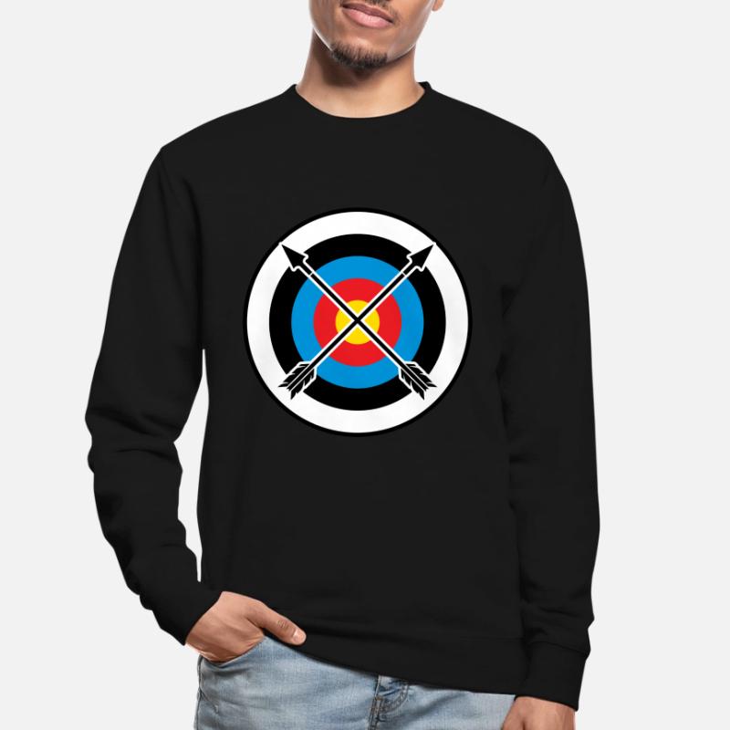 Archer Target Bow Bow Target Sweat-shirt Unisexe
