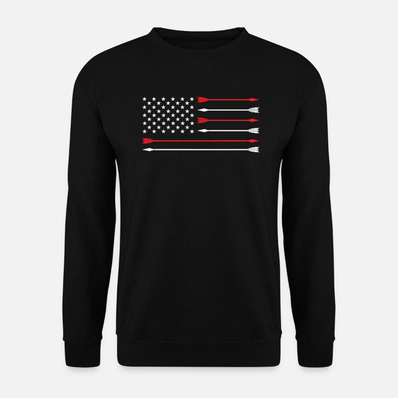 USA Archery Archer - Unisex Sweatshirt - black