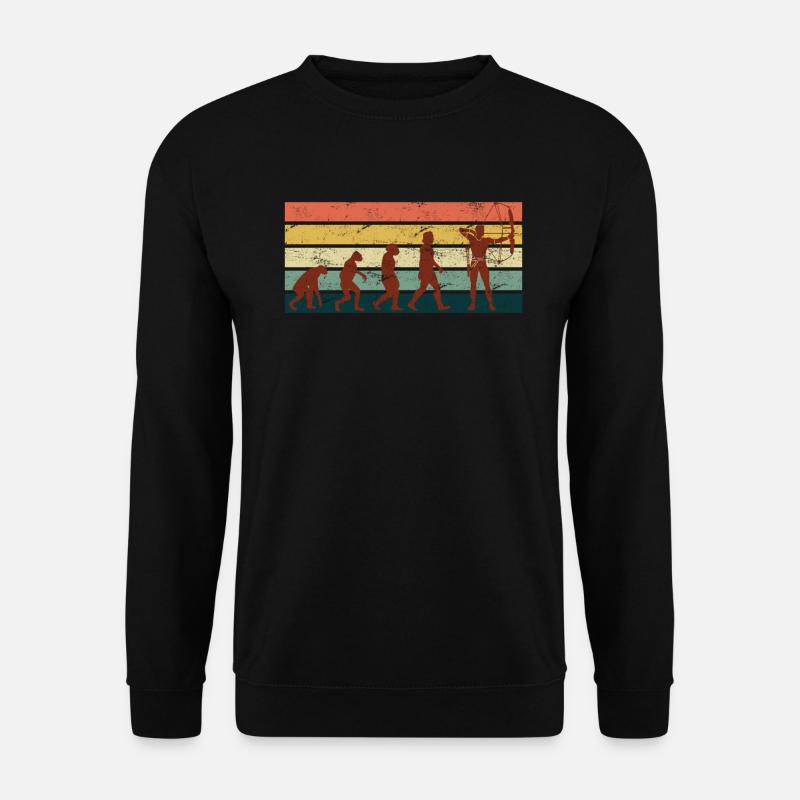 Archery Evolution Bogenschießen - Unisex Sweatshirt - black