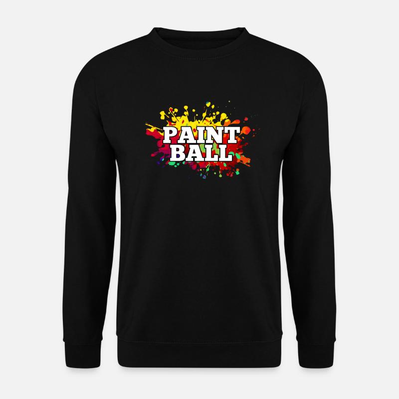 Paintball - Unisex Pullover - Schwarz