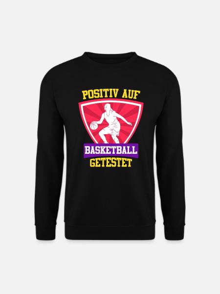 Testé positif au basketball féminin - Sweat-shirt Unisexe - noir