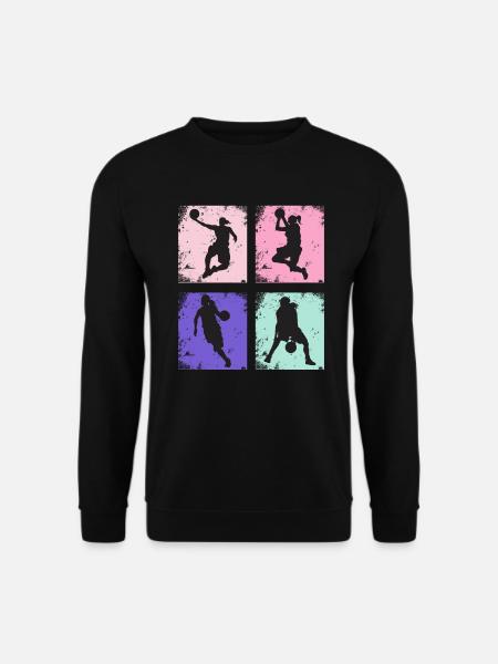 Basketball féminin vintage - Sweat-shirt Unisexe - noir