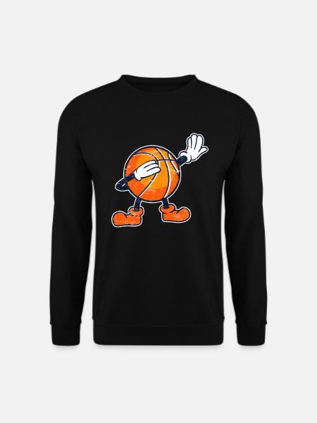 Dabbing Basketball Kinder Basketballer - Unisex Pullover - Schwarz