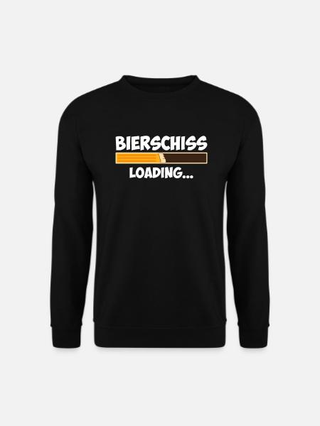 Bierschiss loading - Unisex Pullover - Schwarz