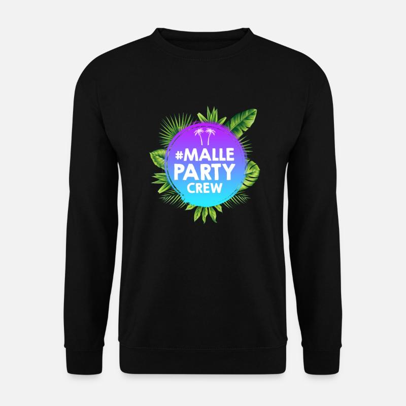 Malle Party Crew - Unisex Sweatshirt - black