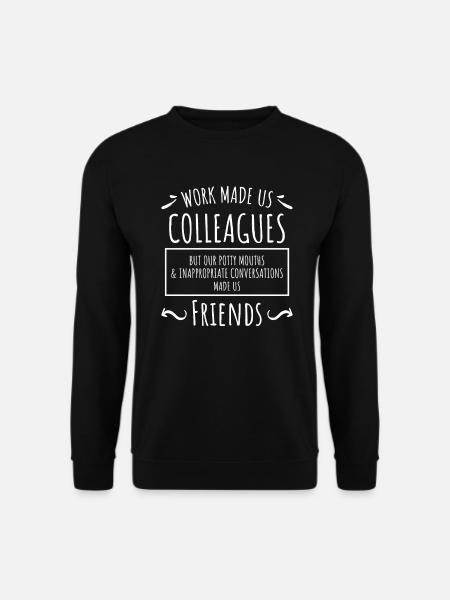 Arbeitskollege Freund Verabschiedung Jobwechsel - Unisex Pullover - Schwarz