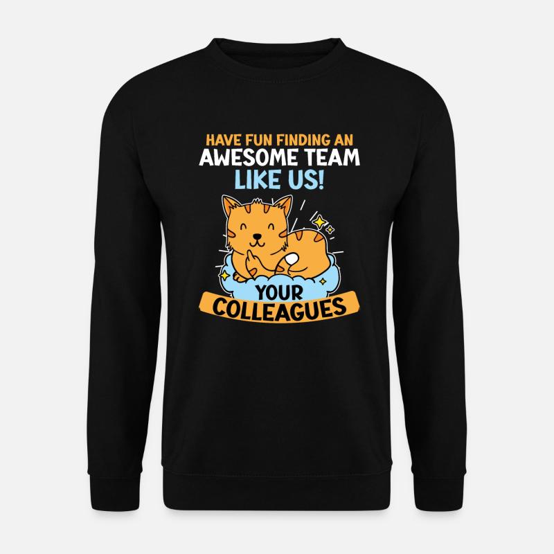 Verabschiedung Arbeitskollege Kollegin Jobwechsel - Unisex Pullover - Schwarz