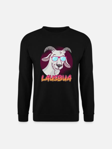 Lausbub - Unisex Pullover - Schwarz