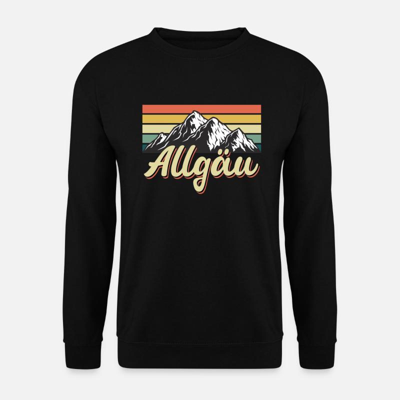 Allgäu - Unisex Pullover - Schwarz