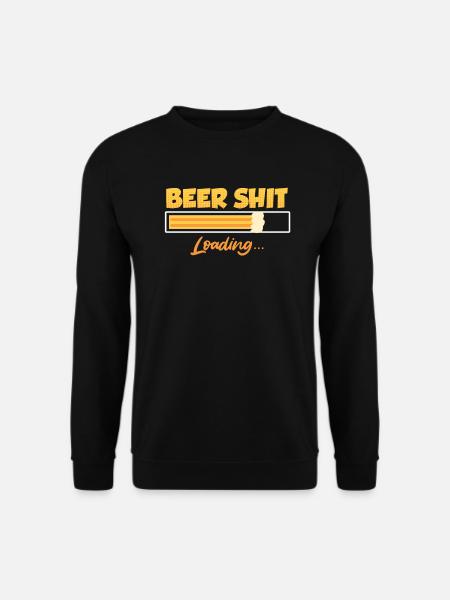 Bierschiss loading - Unisex Sweatshirt - black