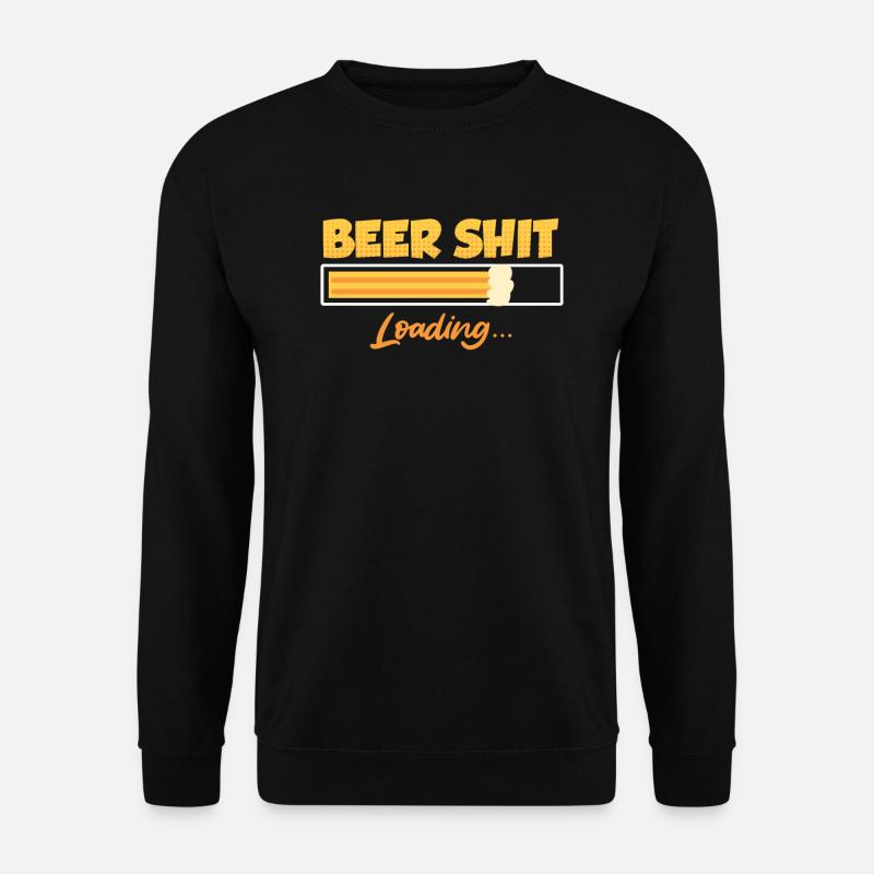 Bierschiss loading - Unisex Pullover - Schwarz