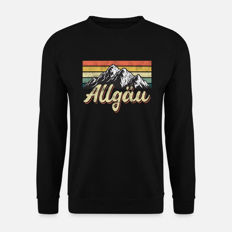 Allgäu - Unisex Pullover - Schwarz