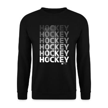 Hockey Hockey - Unisex Pullover - Schwarz - Vorne - Alina (178cm) & Michal (187cm)