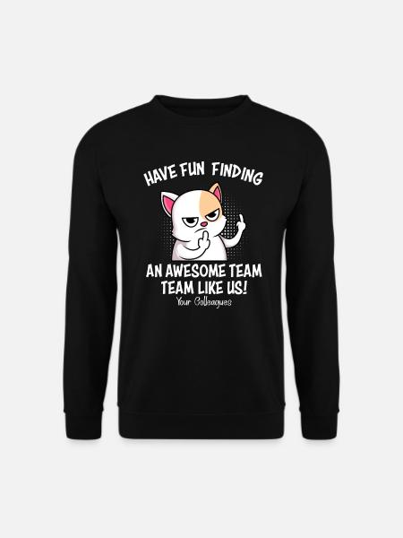 Jobwechsel Kollege Abschied neuer Job - Unisex Pullover - Schwarz