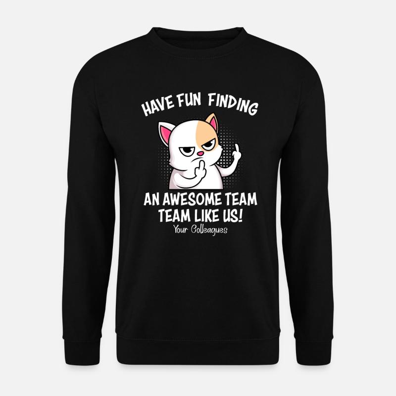 Jobwechsel Kollege Abschied neuer Job - Unisex Pullover - Schwarz