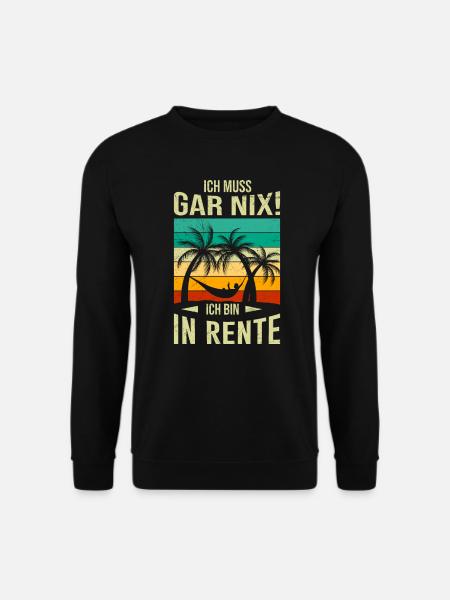 Abschied Kollege in Rente Arbeitskollege - Unisex Pullover - Schwarz
