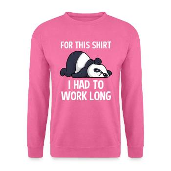De nombreuses années de travail collègue pour dire au revoir - Sweat-shirt Unisexe - rose - Devant