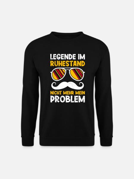 Legende im Ruhestand Arbeitskollege - Unisex Pullover - Schwarz