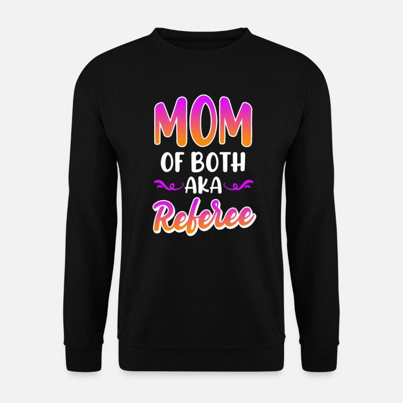 Mutter von Zwillingen Mama 2 Kinder - Unisex Pullover - Schwarz
