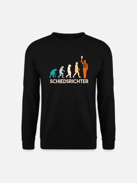 Evolution Referee Schiedsrichter Entwicklung - Unisex Pullover - Schwarz