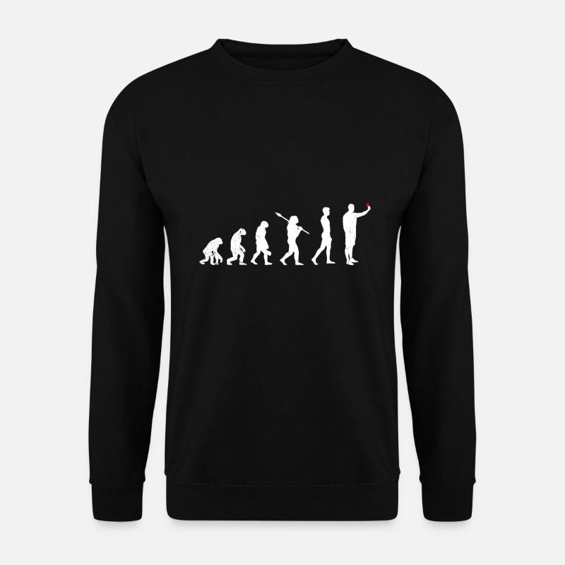 Évolution de l’arbitre - Sweat-shirt Unisexe - noir
