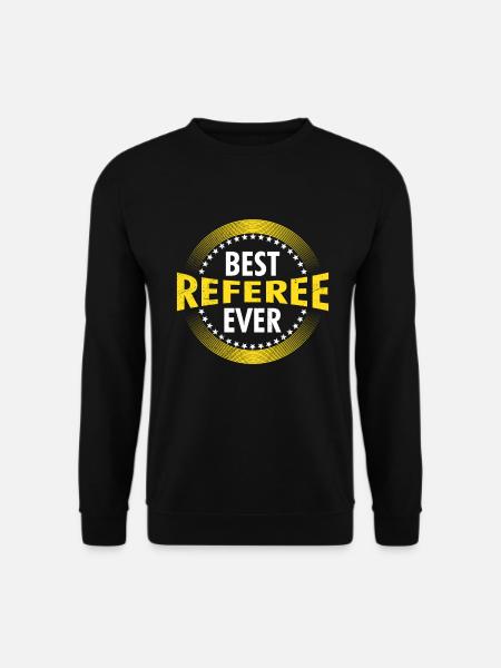 Best Referee ever Shiri - Unisex Sweatshirt - black