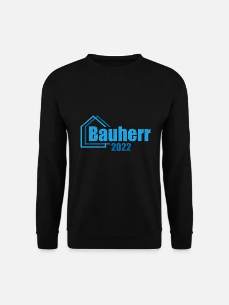 Bauherr 2022 Eigenheim - Unisex Pullover - Schwarz
