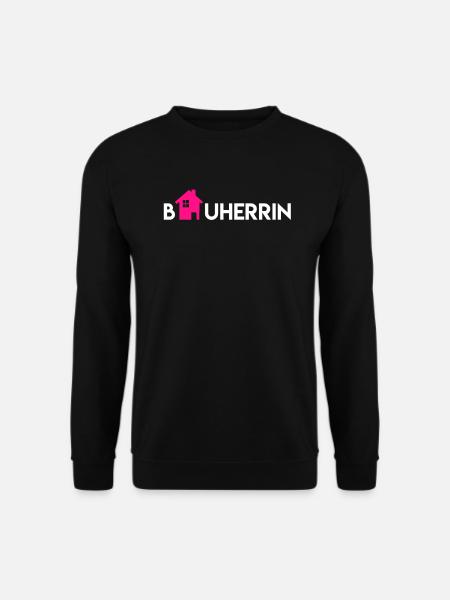 Bauherr Richtfest - Unisex Pullover - Schwarz