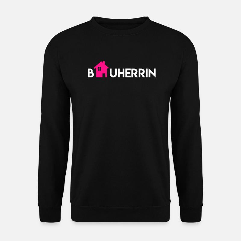 Bauherr Richtfest - Unisex Pullover - Schwarz