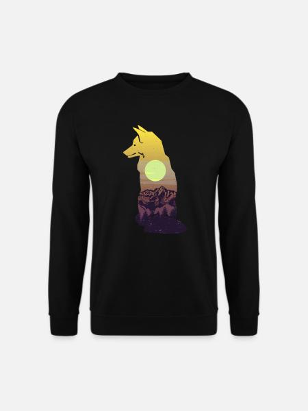 Fox Hunting Hunter - Unisex Sweatshirt - black
