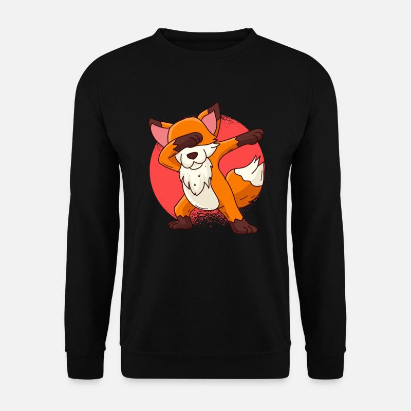 Dabbing Fuchs Kids - Unisex Sweatshirt - black