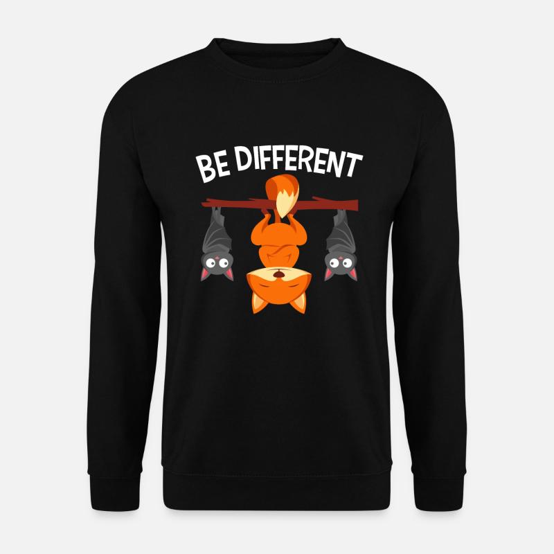 Être différent - Sweat-shirt Unisexe - noir