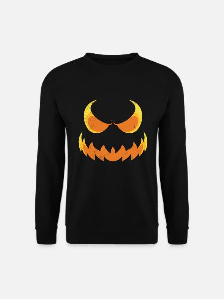 Masque effrayant Halloween - Sweat-shirt Unisexe - noir