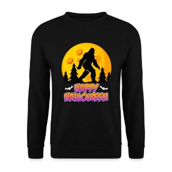 Joyeux Halloween Zombie - Sweat-shirt Unisexe - noir - Devant - Alina (178cm) & Michal (187cm)
