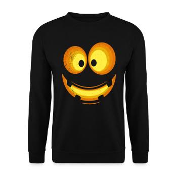 Little Monster Halloween - Unisex Sweatshirt - black - Front - Alina (178cm) & Michal (187cm)